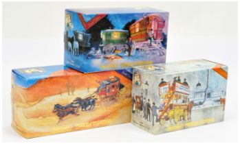 Matchbox Models of Yesteryear Heritage Horsedrawn Collection (1) YSH1 Gypsy Caravan 1900; (2) YSH...