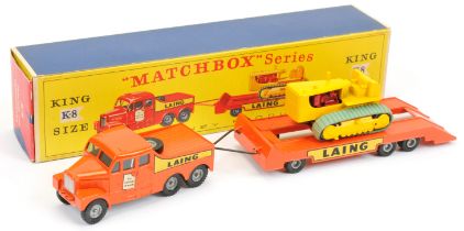 Matchbox King Size K8 Scammell Ballast Tractor & Trailer