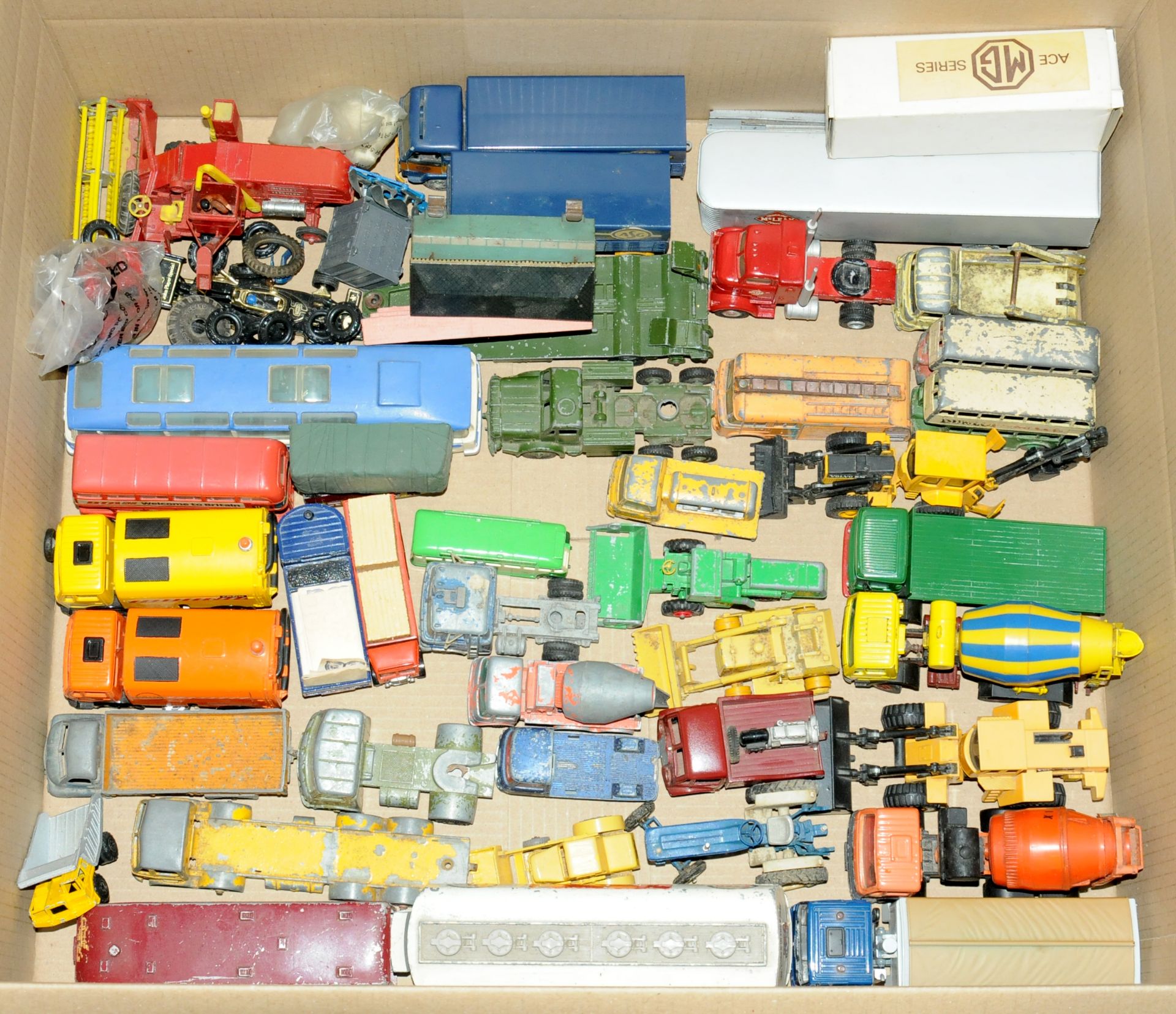 Dinky & Similar an unboxed group of models