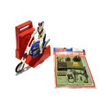 Palitoy Action Man Equipment Centre & Ideal unboxed Evel Knievel Chopper