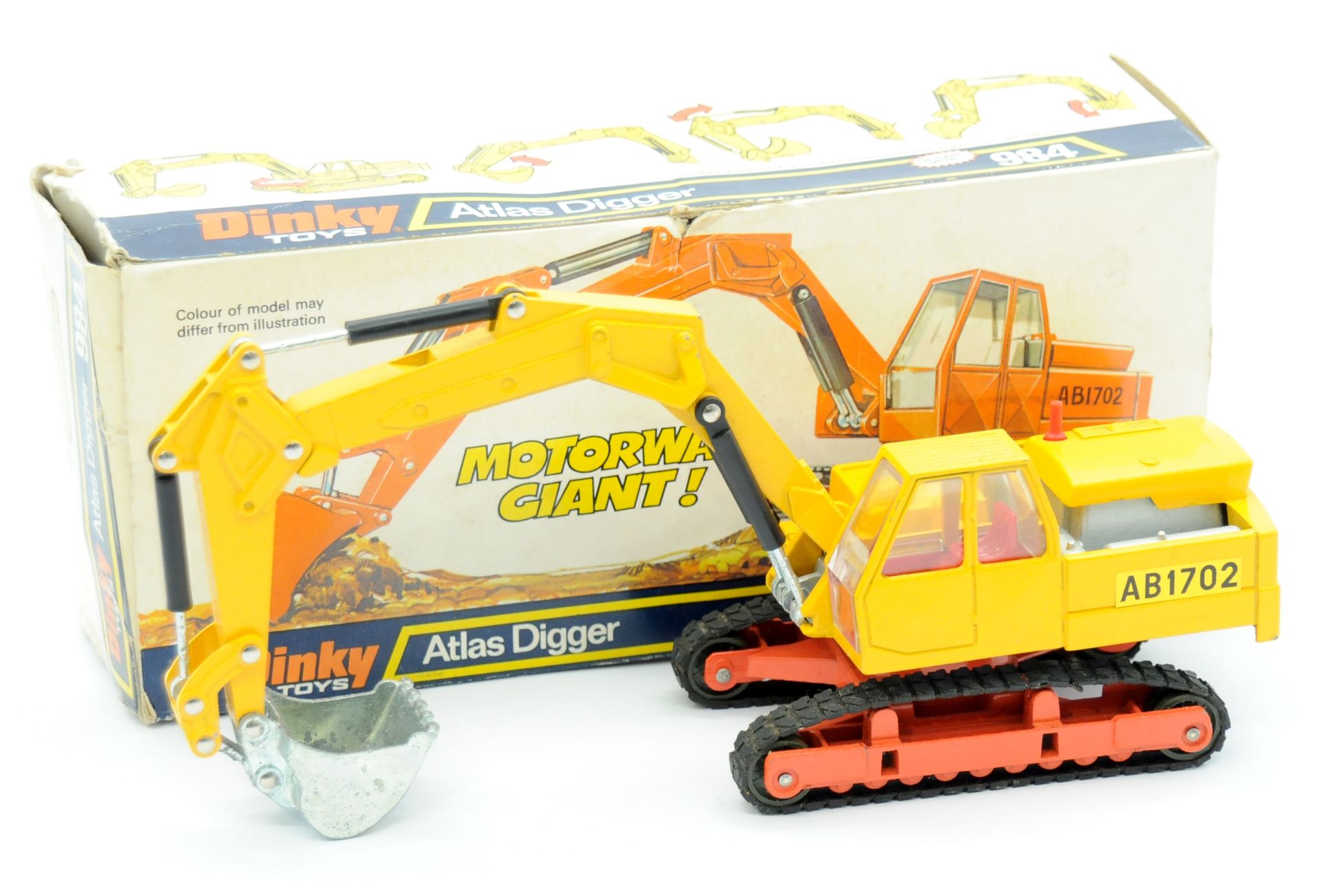 Dinky a boxed 984 Atlas Digger 