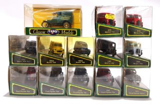 Corgi Classic models, a boxed mostly van group