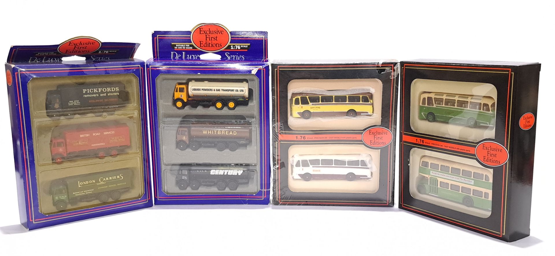 EFE, a boxed 1:76 scale mixed bus, tram & commercial group - Image 3 of 4