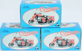 J&R Management a boxed trio comprising of 1958 Cushman Eagles