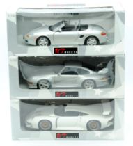UT Models a boxed trio of Porsche Cars