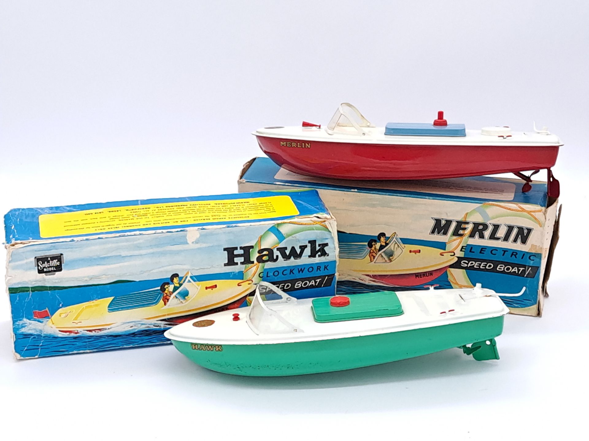 Sutcliffe Models Hawk & Merlin Speedboats