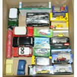 Corgi & Similar a boxed group of Mini cars along with other items