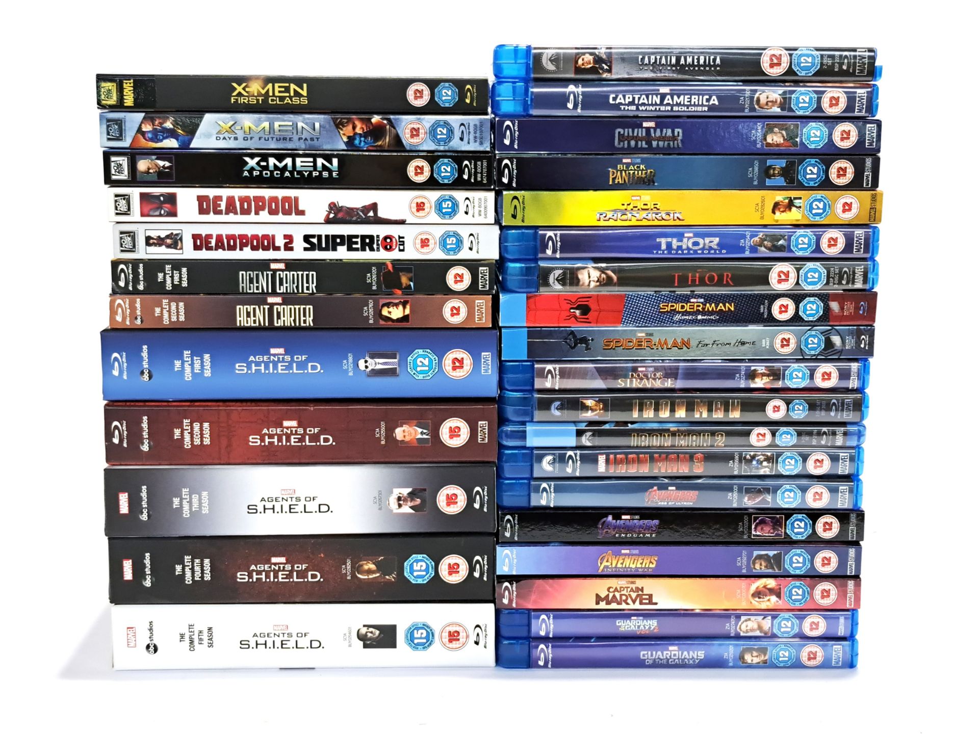 Marvel Related Blu-Rays & Blu-Ray Boxsets
