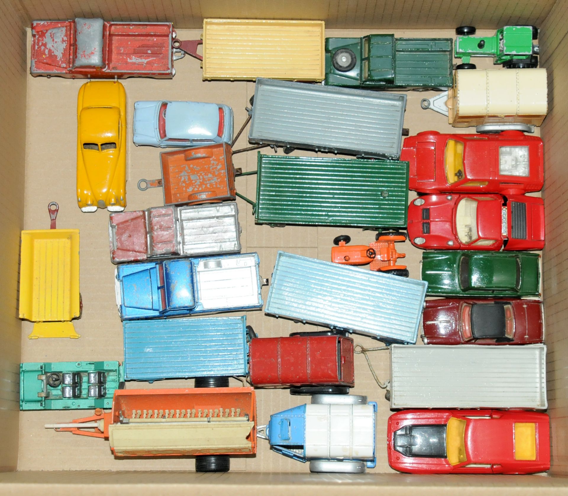 Dinky & Similar an unboxed Farm & Vehicle related group