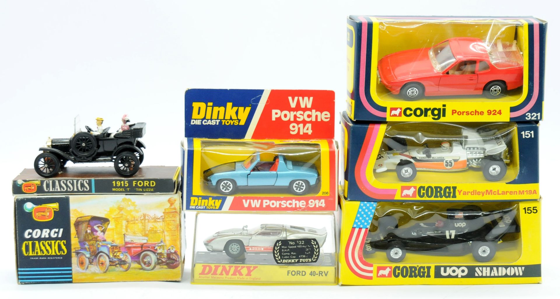 Corgi & Dinky a boxed group of models