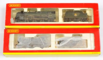 Hornby (China) pair of BR weathered Steam outline Locomotives