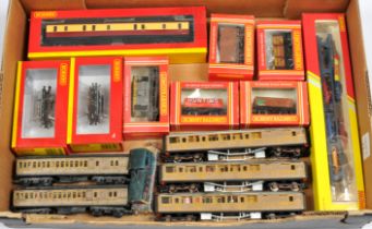 Hornby & Lima Group of boxed & unboxed loco & rolling stock.