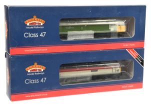 Bachmann 00 Gauge pair of class 47 Diesel Locomotives