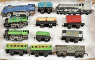 Chad Valley 0 Gauge Locomotives and Rolling stock