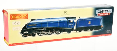 Hornby (China) R2991XS Digital Sound 4-6-2 Loco and Tender BR blue A4 Class "Sparrow Hawk"