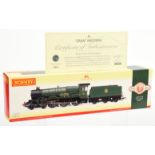 Hornby (China) R2958 (Limited Edition) 4-6-0 BR green Castle Class Loco No.7007 "Great Western" 