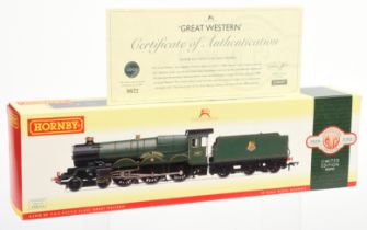 Hornby (China) R2958 (Limited Edition) 4-6-0 BR green Castle Class Loco No.7007 "Great Western"