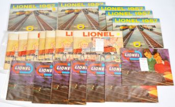 Lionel HO 1957 - 1960 & 1966 Catalogues.