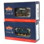 Bachmann 00 Gauge pair of class 08 BR Diesel shunter Locomotives 