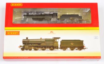 Hornby (China) pair of BR weathered steam outline Locomotives