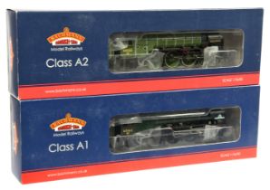 Bachmann 00 Gauge pair of BR Steam outline Locomotives