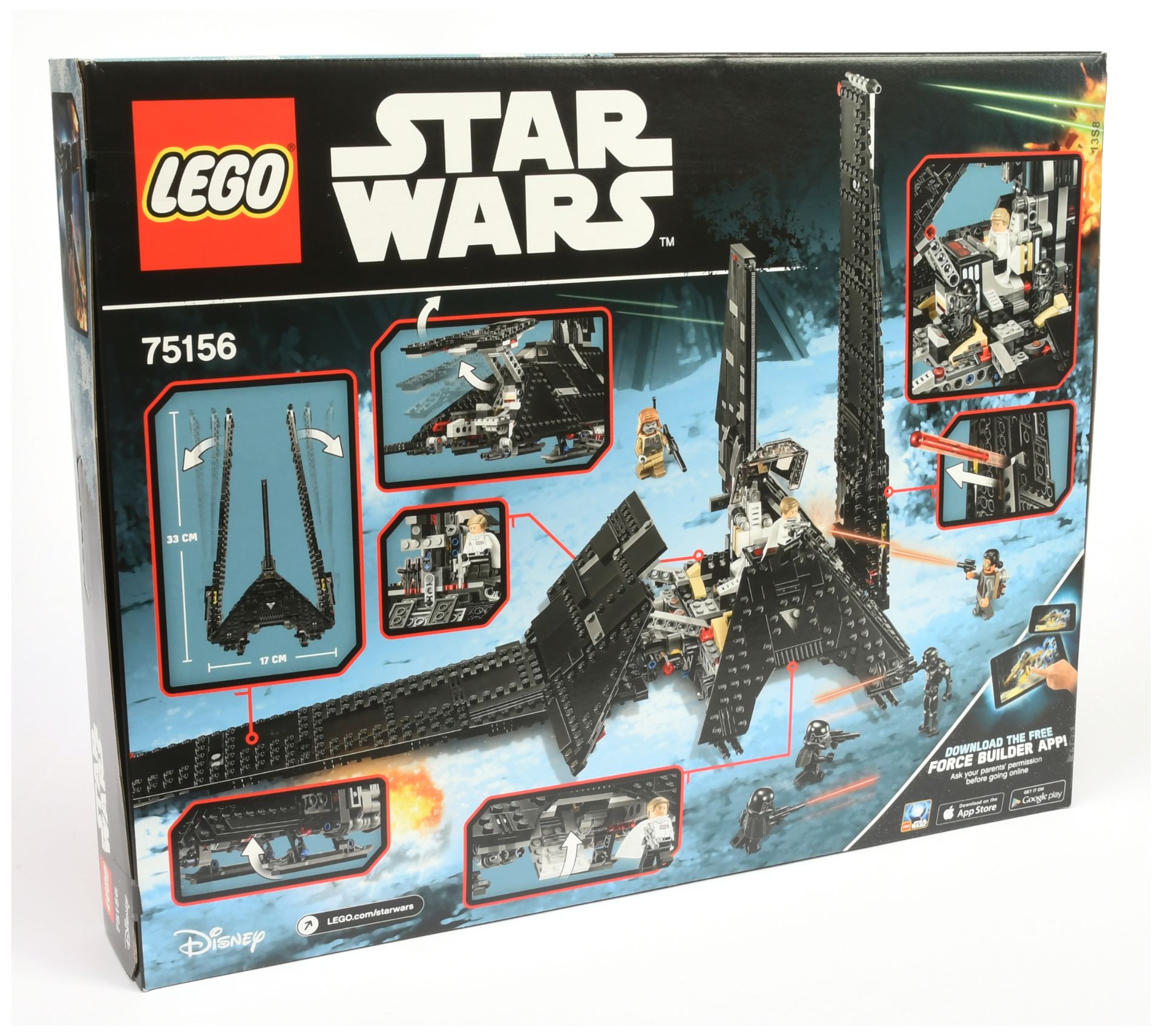Lego Star Wars set number 75156 Krennic's Imperial Shuttle, within Near Mint Sealed Box. EX SHOP ... - Image 2 of 2