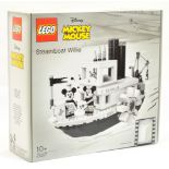 Lego Disney Mickey Mouse set number 21317 Steamboat Willie