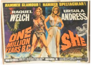 One Million Years B.C. 1966 Movie Poster