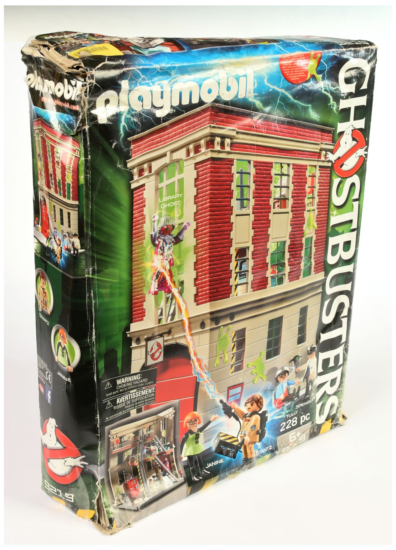 Playmobil Ghostbuster Firehouse Play set