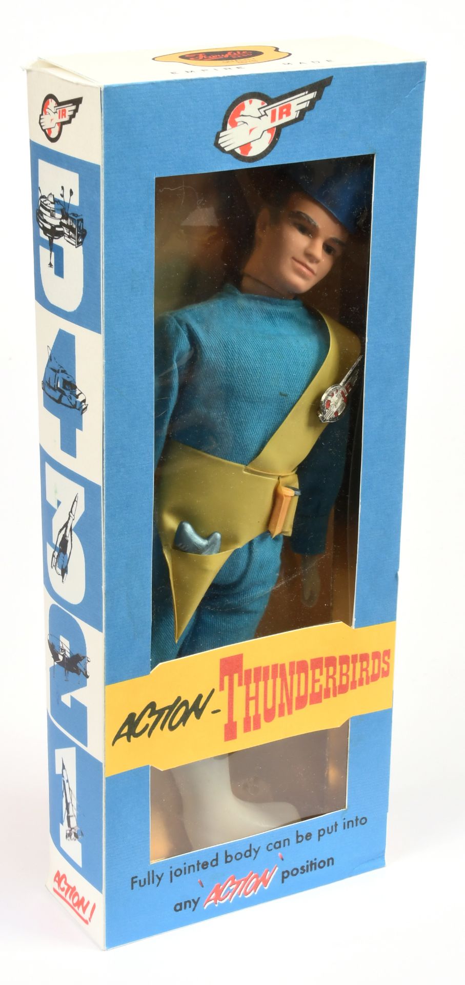 Fairylite vintage Gerry Anderson's Thunderbirds International Rescue Scott Tracy vinyl doll
