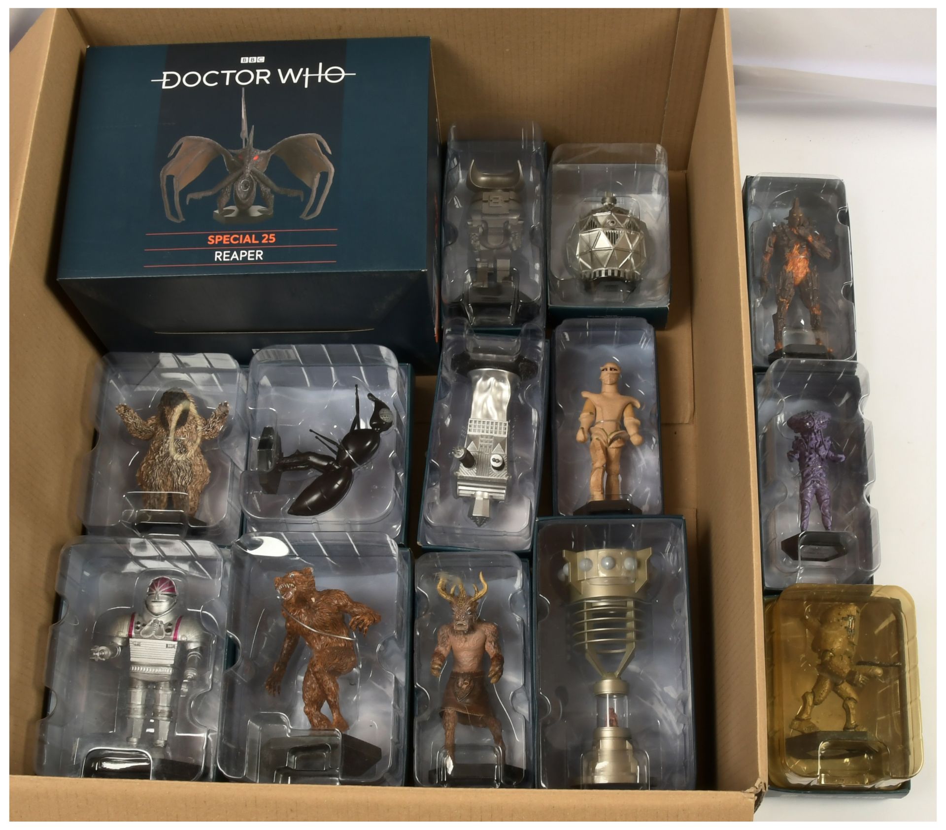 Doctor Who Diecast figures x15