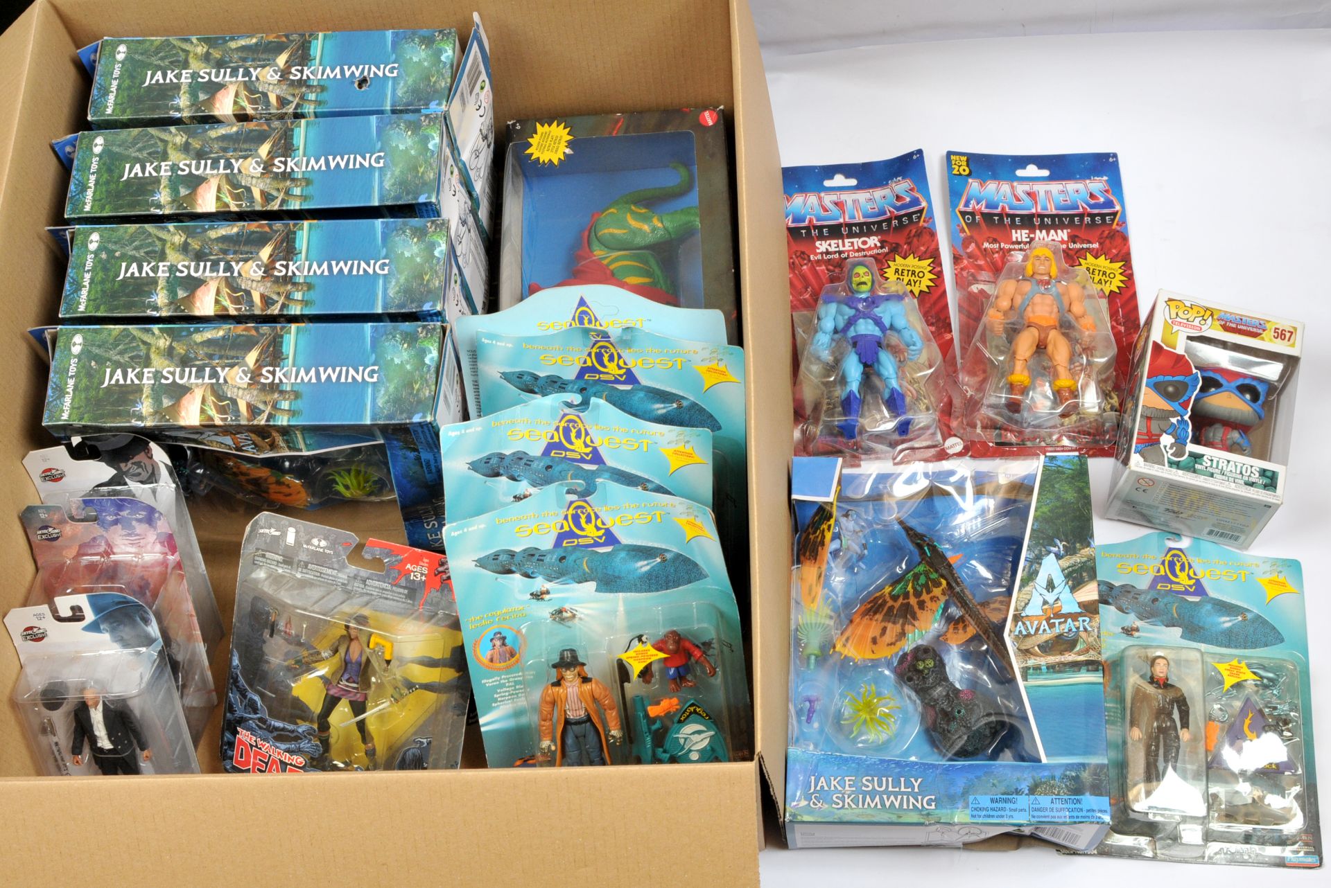 Quantity of mixed Carded and Boxed Figure