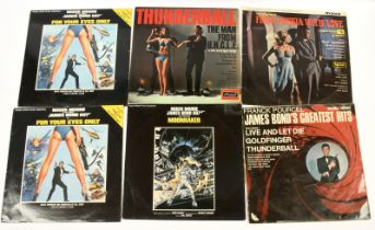 Quantity of James Bond Soundtrack Vinyls