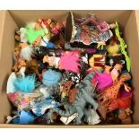 Quantity of Loose Mixed Action Figures and Dolls