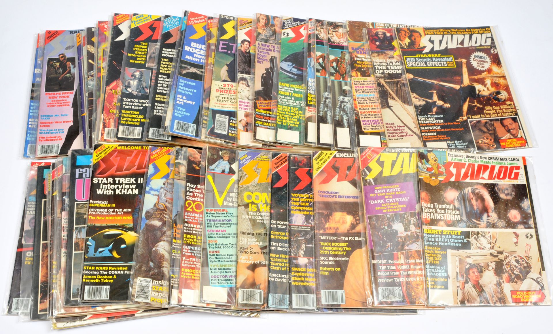 Quantity of Starlog Magazines