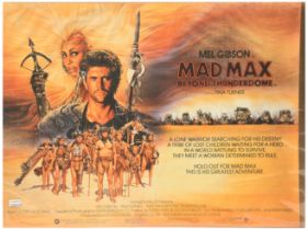 Mad Max Beyond Thunderdome 1985 Movie Poster