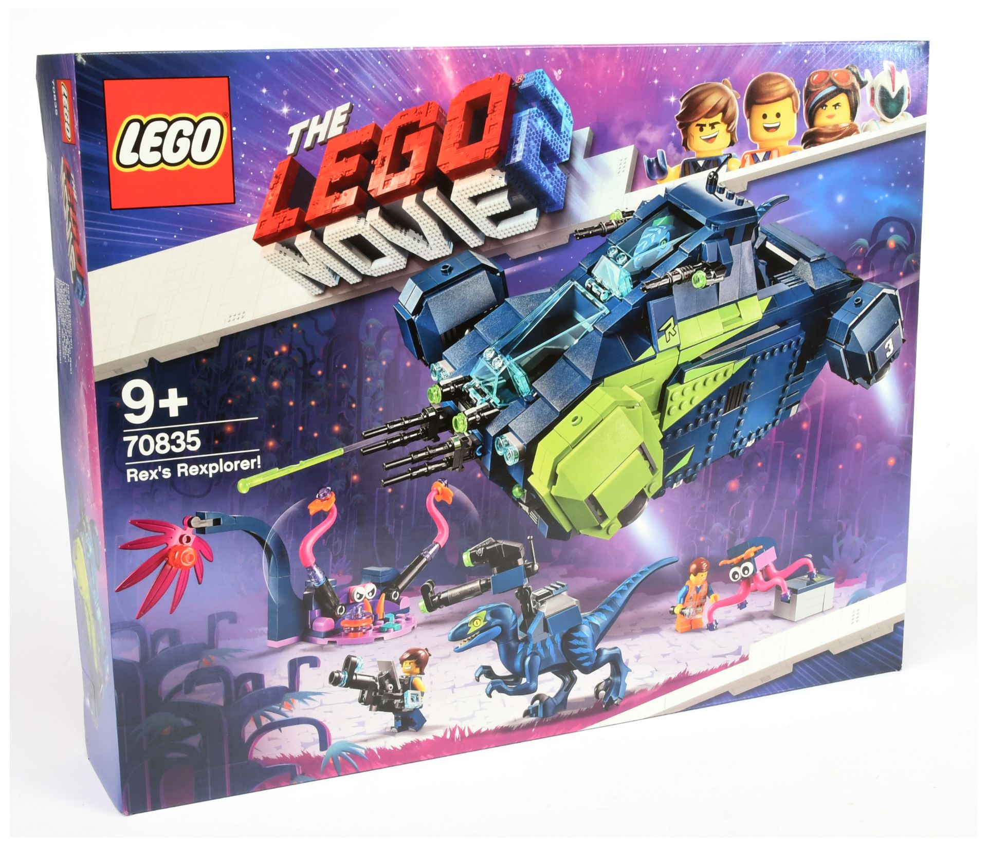 Lego Movie 2 Rex's Rexplorer! set number 70835. Within Excellent sealed packaging. EX SHOP STOCK.