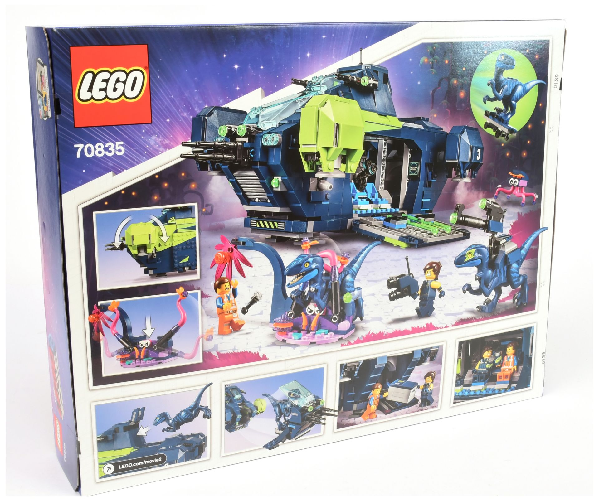 Lego Movie 2 Rex's Rexplorer! set number 70835. Within Excellent sealed packaging. EX SHOP STOCK. - Image 2 of 2
