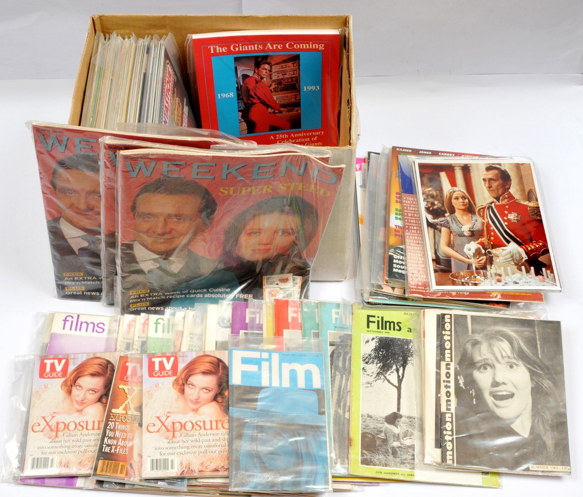 Quantity of TV & Film Related Magazines Including Cinefantastique, Film & Filming, Art Films with...