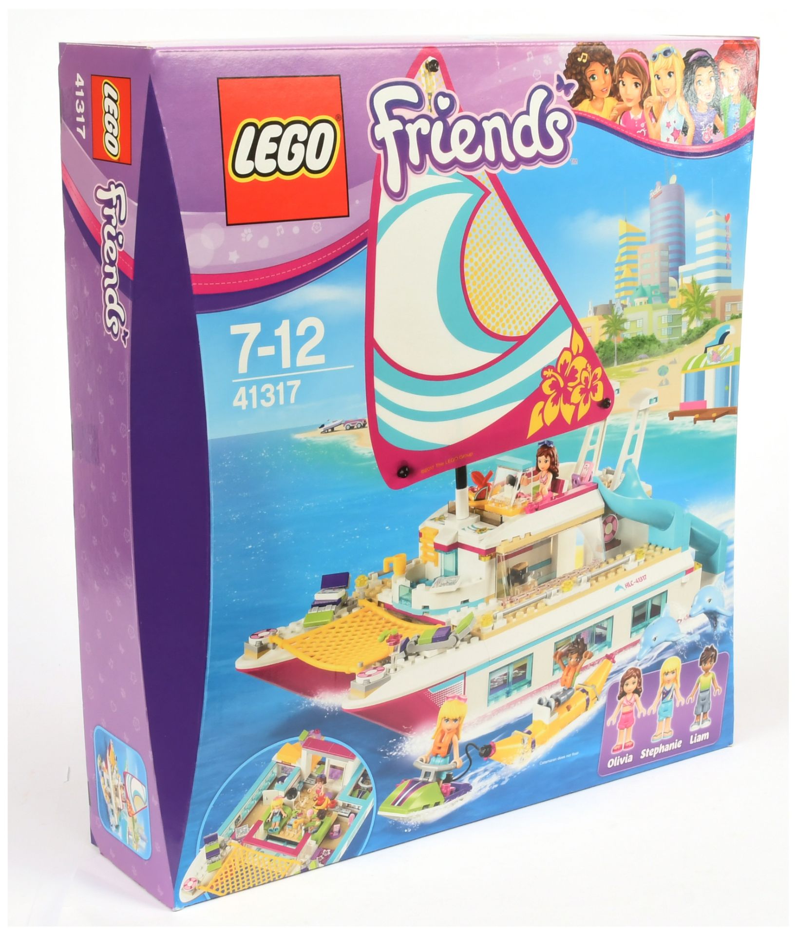 Lego Freiends Sunshine Catamaran set #41317, unopened sealed packaging. EX SHOP STOCK