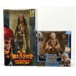 Toy Biz The Lord of the Rings Talking Gollum & Reel Toys Pirates of the Caribbean Cannibal Jack
