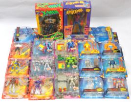 Quantity of Toy Biz Marvel Carded & Boxed Figures