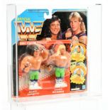 Hasbro WWF World Wrestling Federation Marty Jennetty & Shawn Michaels figure twin pack