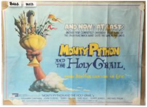 Monty Pyton and the Holy Grail 1975 Movie Poster