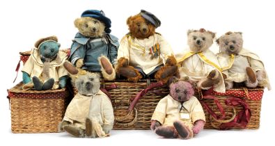 Portobello Bears Romanov family x 7