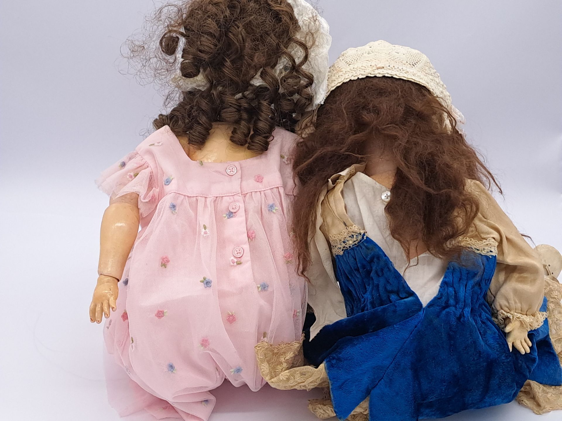 Pair of German bisque dolls - Image 2 of 2