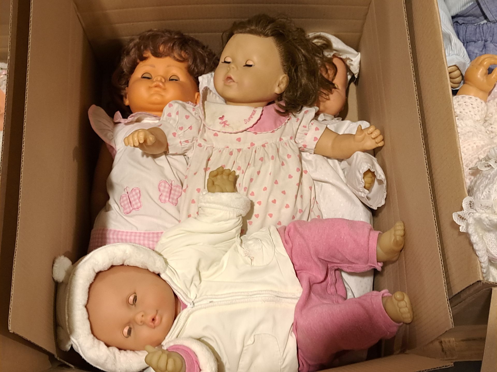Collection of vintage baby vinyl dolls  - Bild 3 aus 6