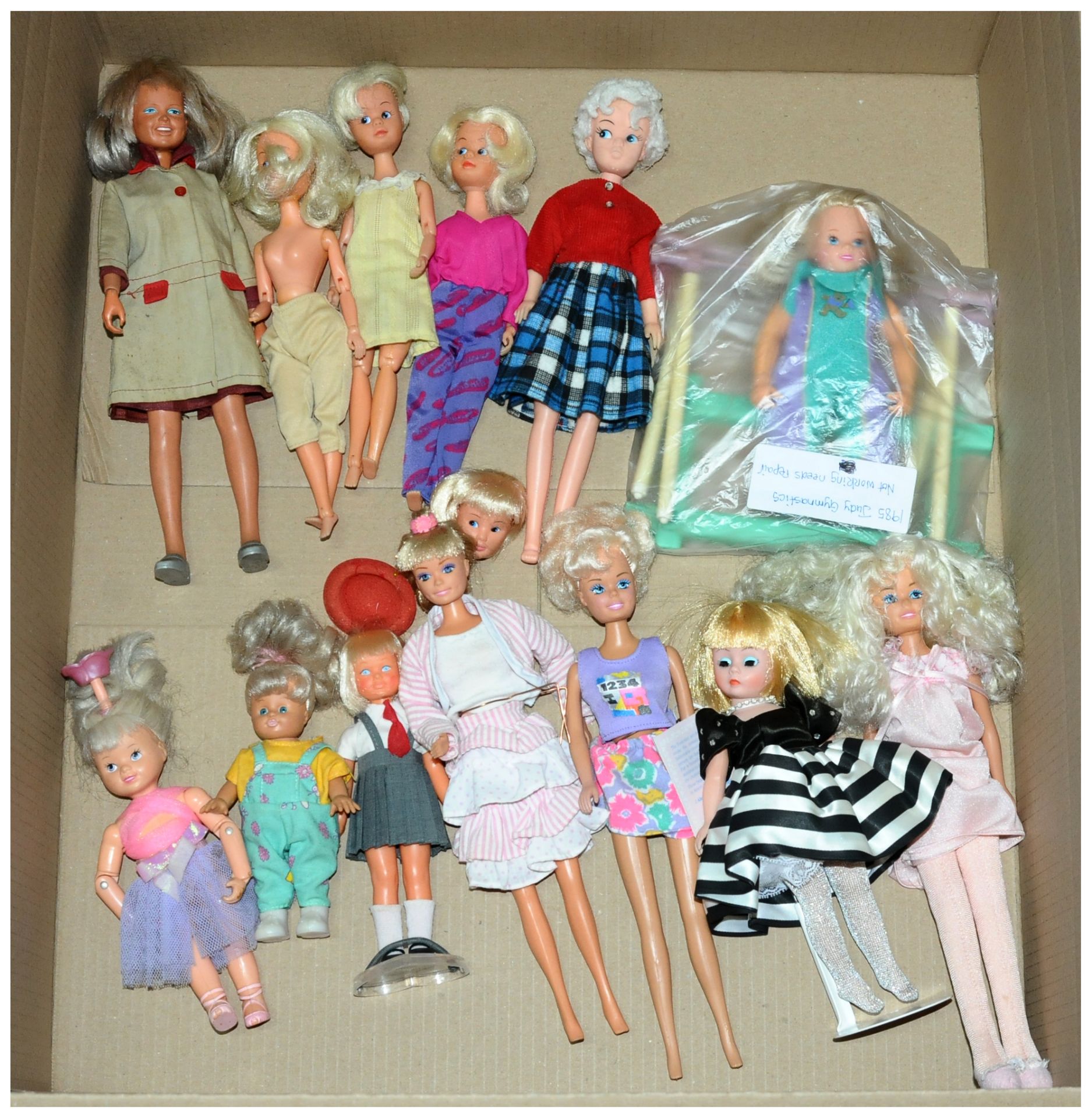 Vintage fashion dolls, collection