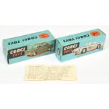 Corgi Toys Empty Boxes to Include (1) 200 Ford Consul saloon and (2) 303 Mercedes 300SL Open Roadste