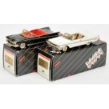 Western Models A Pair -  (1) WMS56X Buick Electra - Black, red interior and (2) WMS60X Desoto Adv...
